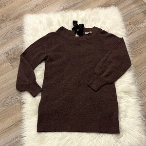 Joe Fresh Sweater with Black Ribbon